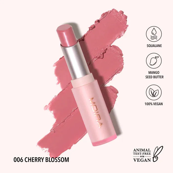 Moira Signature Lipstick  Balm Texture Lip Shine