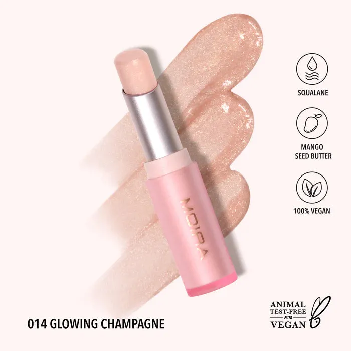 Moira Signature Lipstick  Balm Texture Lip Shine