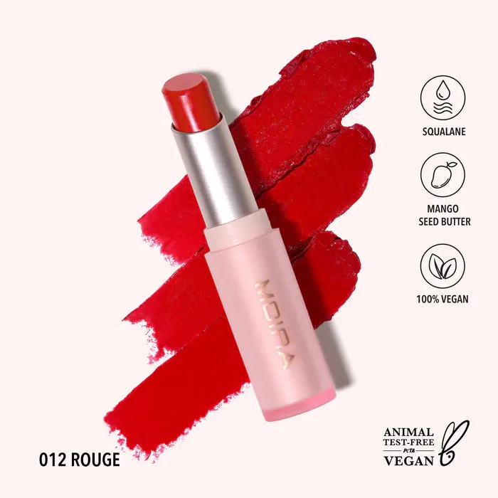 Moira Signature Lipstick  Balm Texture Lip Shine