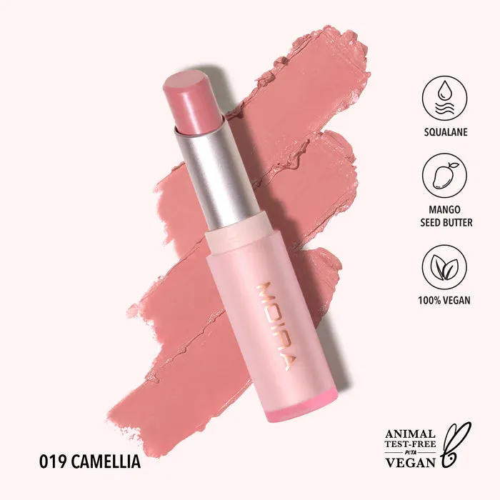 Moira Signature Lipstick  Balm Texture Lip Shine