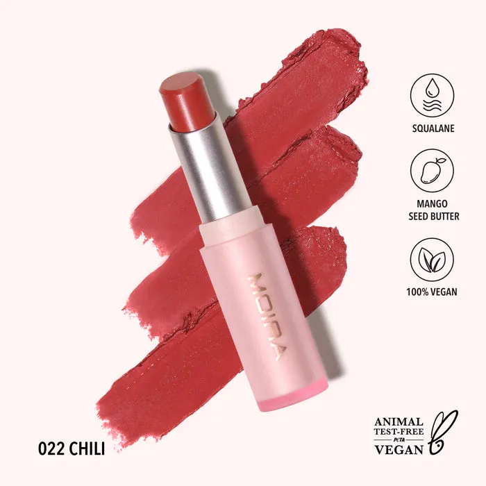 Moira Signature Lipstick  Balm Texture Lip Shine