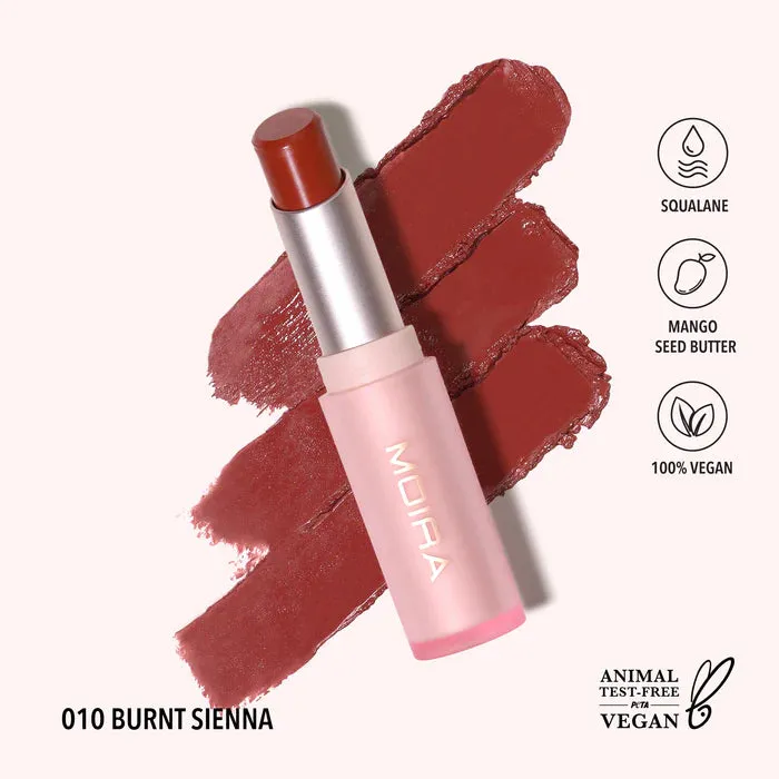Moira Signature Lipstick  Balm Texture Lip Shine