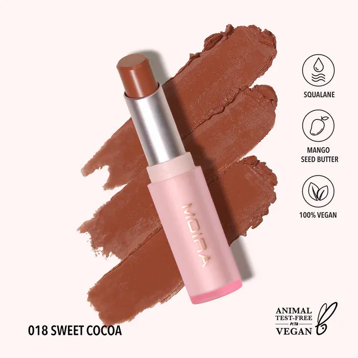 Moira Signature Lipstick  Balm Texture Lip Shine