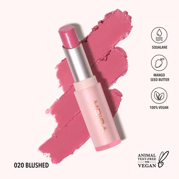 Moira Signature Lipstick  Balm Texture Lip Shine