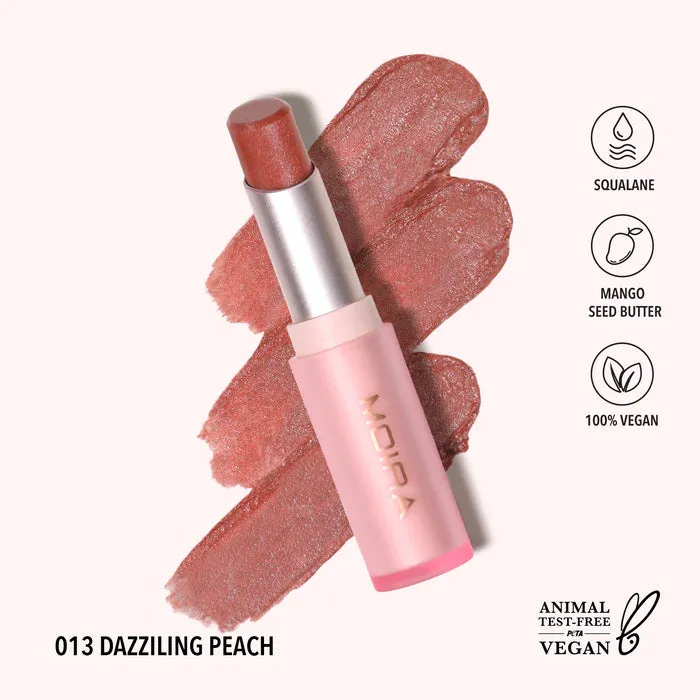 Moira Signature Lipstick  Balm Texture Lip Shine