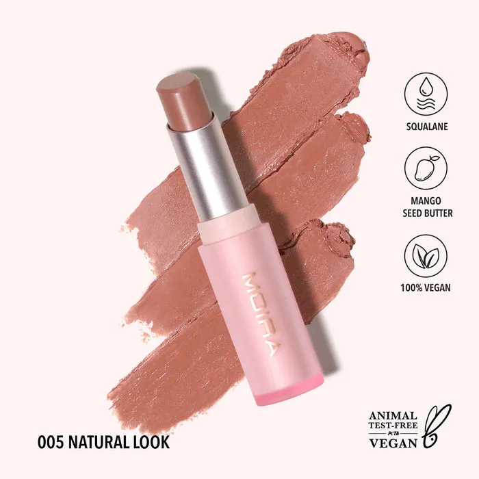 Moira Signature Lipstick  Balm Texture Lip Shine