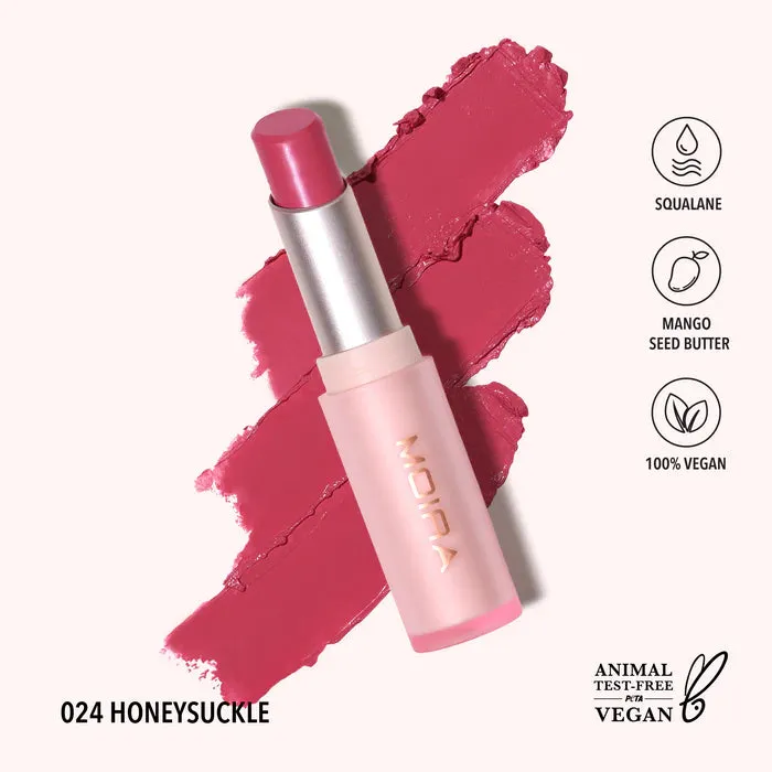 Moira Signature Lipstick  Balm Texture Lip Shine