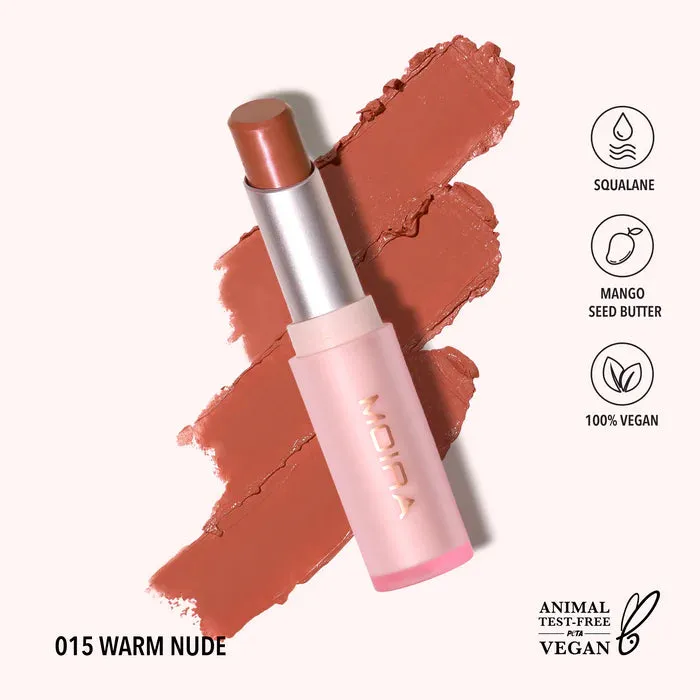 Moira Signature Lipstick  Balm Texture Lip Shine