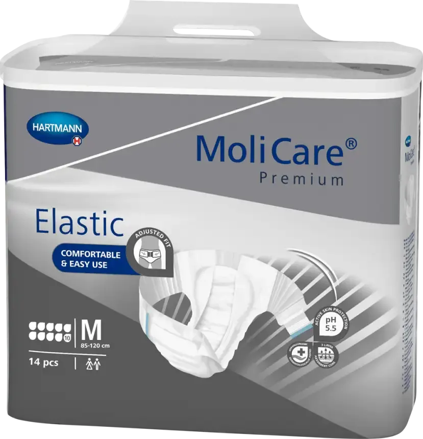 MoliCare Premium Elastic 10D - Medium (Pack of 14)