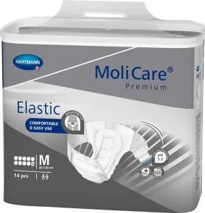 MoliCare Premium Elastic 10D - Medium (Pack of 14)