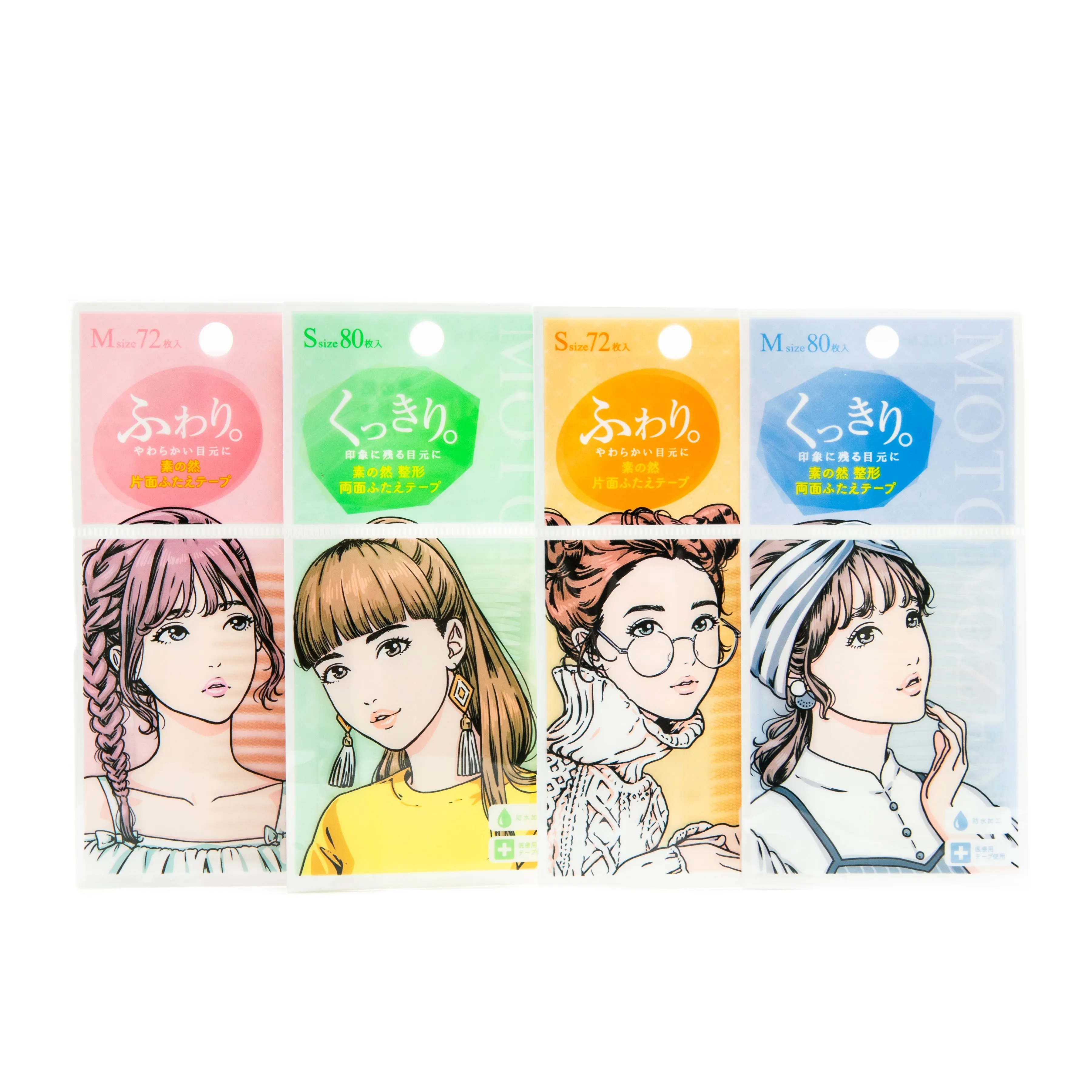 Motonozen Two Sided Eyelid Tape 80pcs