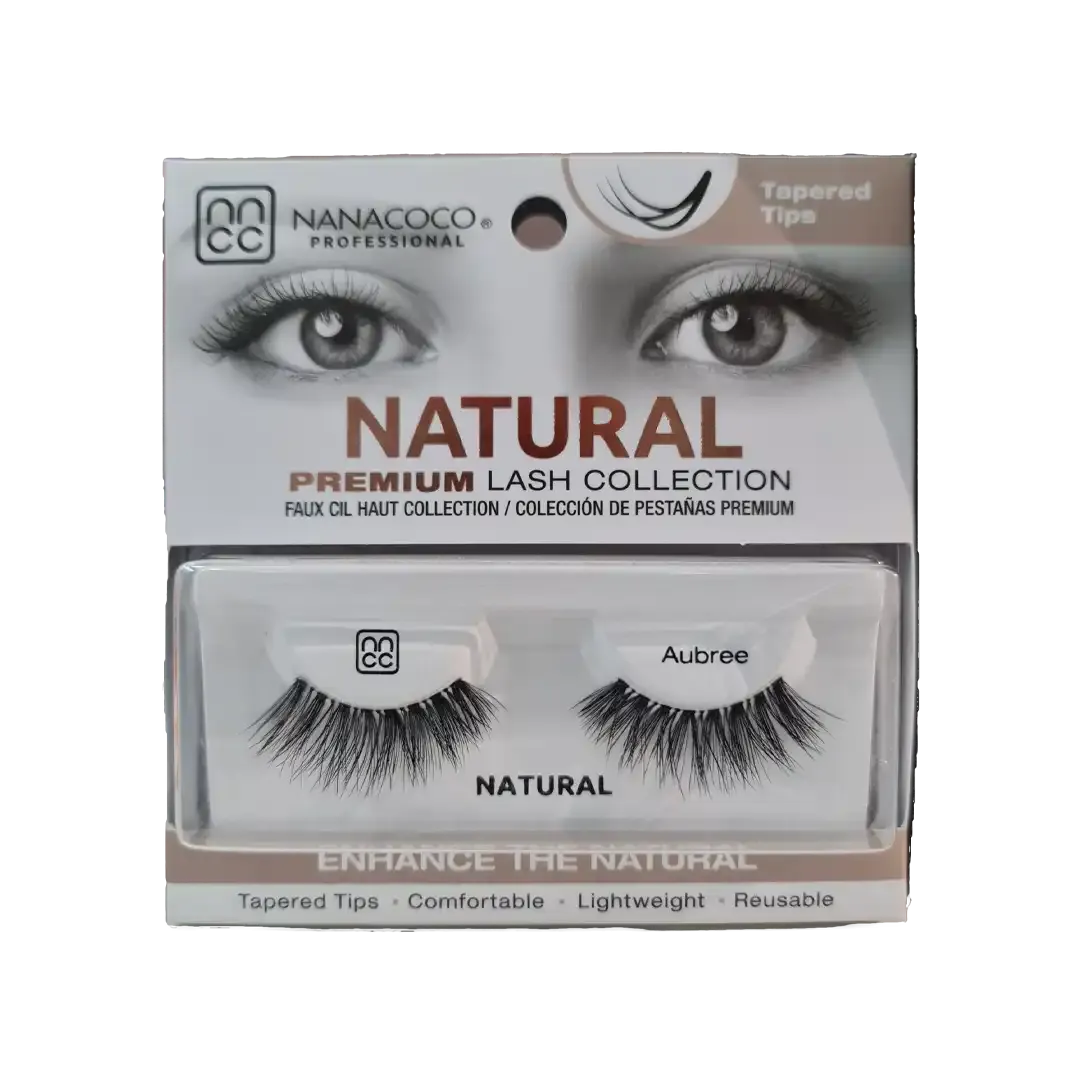 Nanacoco Professional Eyelashes Premium Natural, Aubree