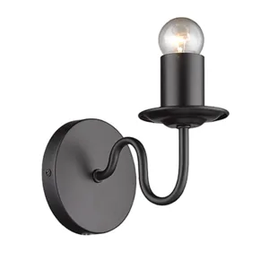 Narayan Metal Wall Light Black