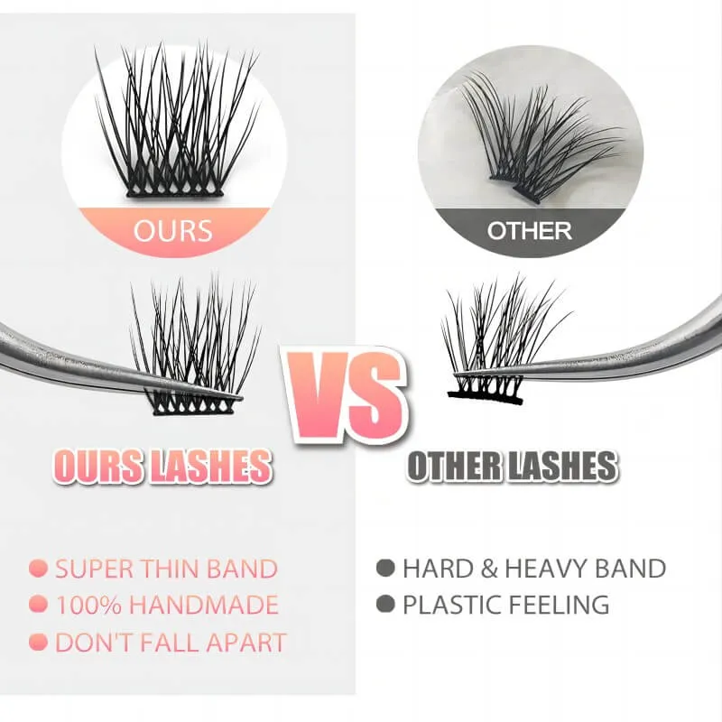 Natural Individual Lashes Kit