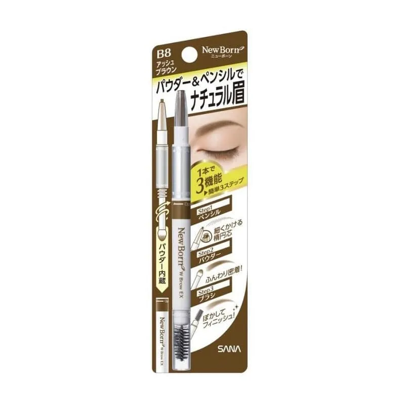 New Born 3 In 1 Eyebrow Pencil (More Colors)