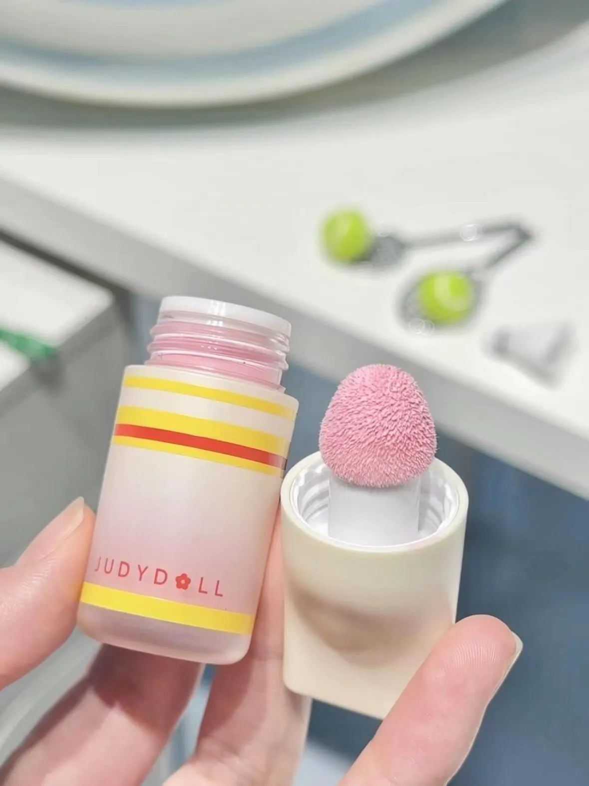 ❤New❤ 橘朵液体腮红 橘朵运动系列液体腮红膨胀收缩色自然 Judydoll Liquid Blush