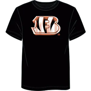 NFL Cincinnati Bengals - Fundamentals Cotton Chrome Dimension Short Sleeve T-Shirt