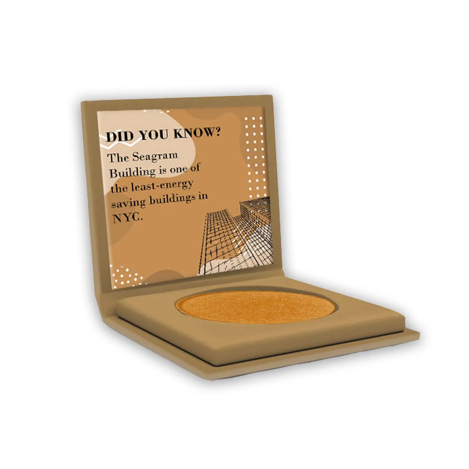NY Bae Blinkin' Eyeshadow| Gold| Shimmer| Highly Pigmented - Seagram 4 (1.2 g)