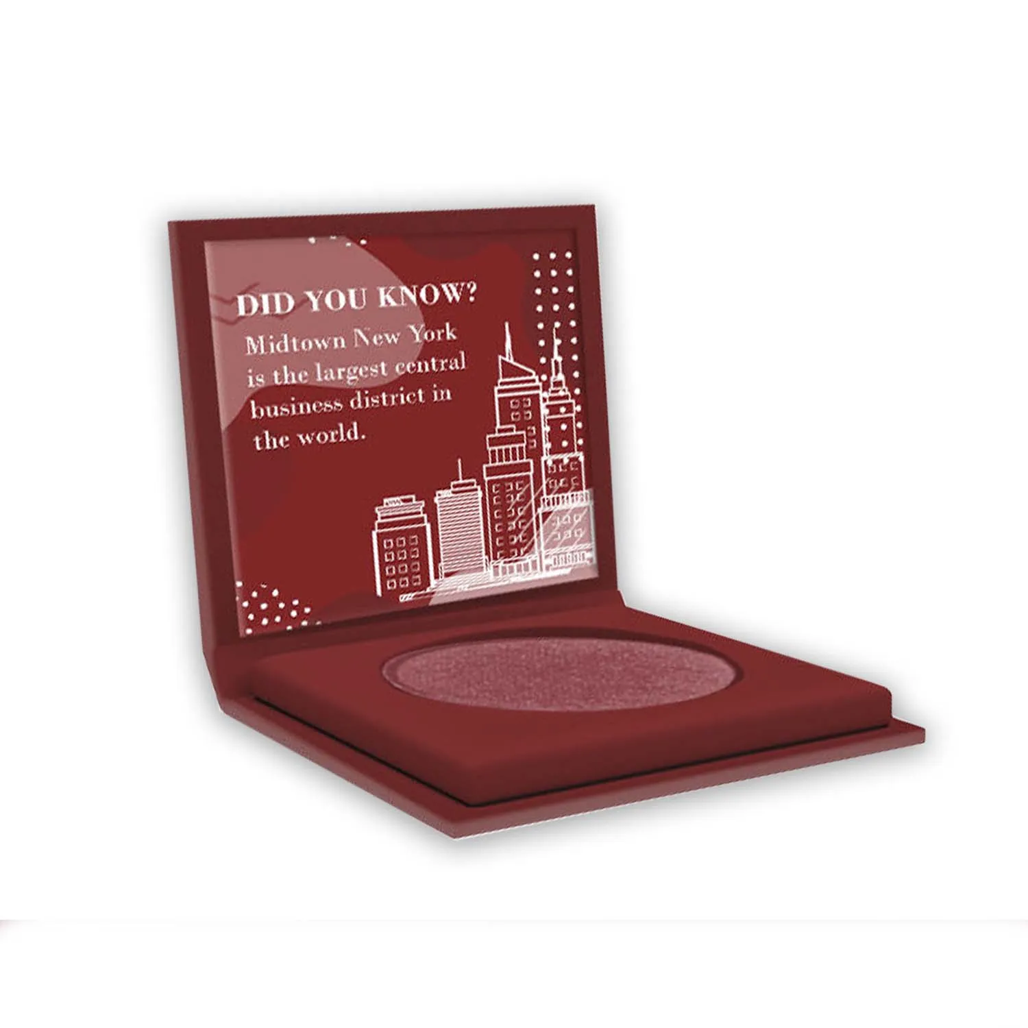 NY Bae Blinkin' Eyeshadow| Maroon| Shimmer| Highly Pigmented- Midtown 24 (1.2 g)