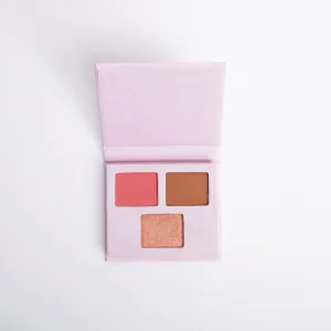 NY Bae Face Palette - Blendable 05 (6 g) | Blush   Highlighter   Bronzer | 3 In 1 | Pink, Brown & Rose Gold | Rich Colour | Multipurpose | Portable
