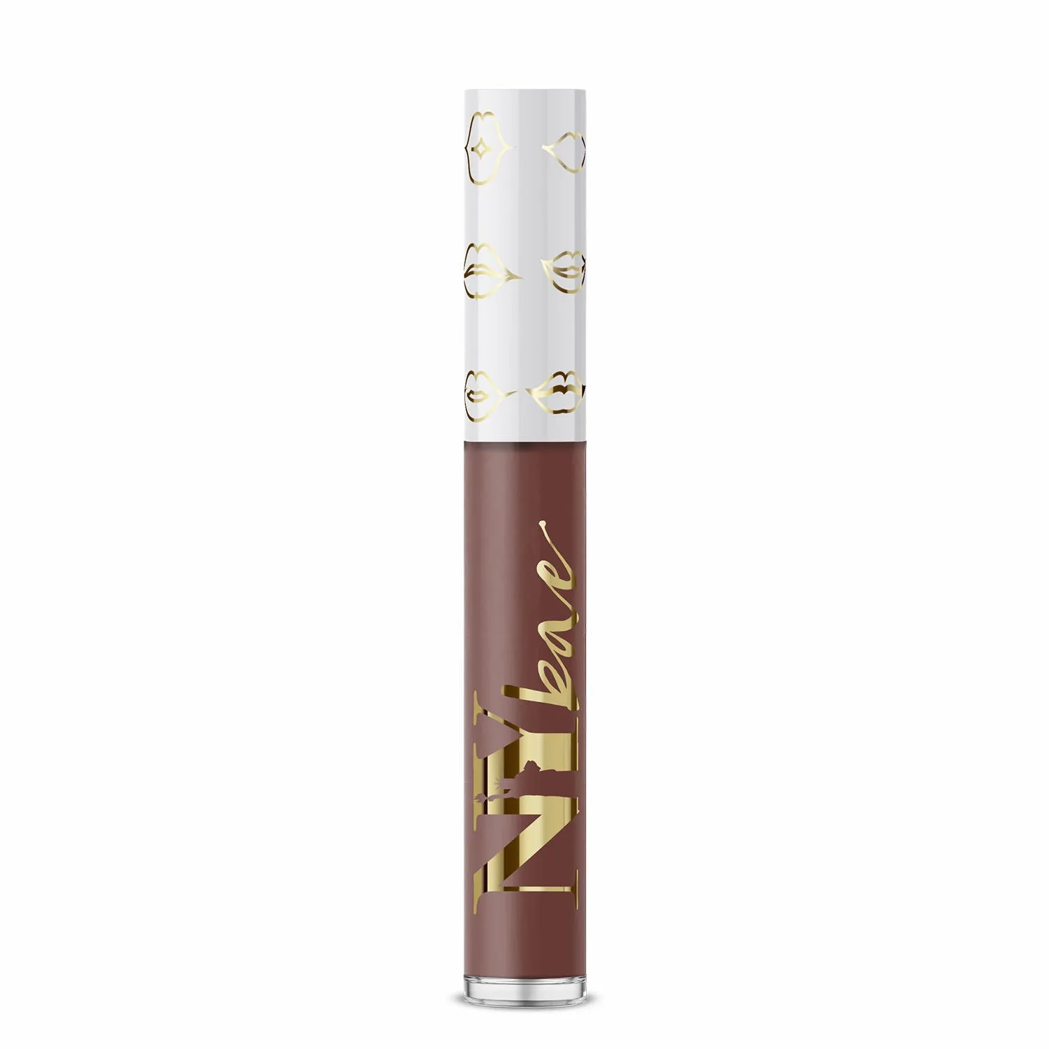 NY Bae Gloss Getter Lip Gloss | Shiny Satin Finish | Light Weight | Non-Sticky - Brown Dates 04 (2.8 ml)