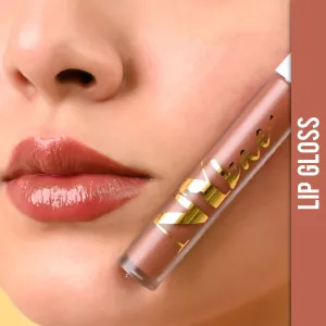 NY Bae Gloss Getter Lip Gloss | Shiny Satin Finish | Light Weight | Non-Sticky - Brown Dates 04 (2.8 ml)