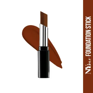 NY Bae Runway Range Almond Oil Infused All In One Stick| Foundation, Concealer, Contour, Colour Corrector| For Dusky Skin| Matte| Evens Skin Tone| Long Lasting| Backstage Touch Up In Espresso 13
