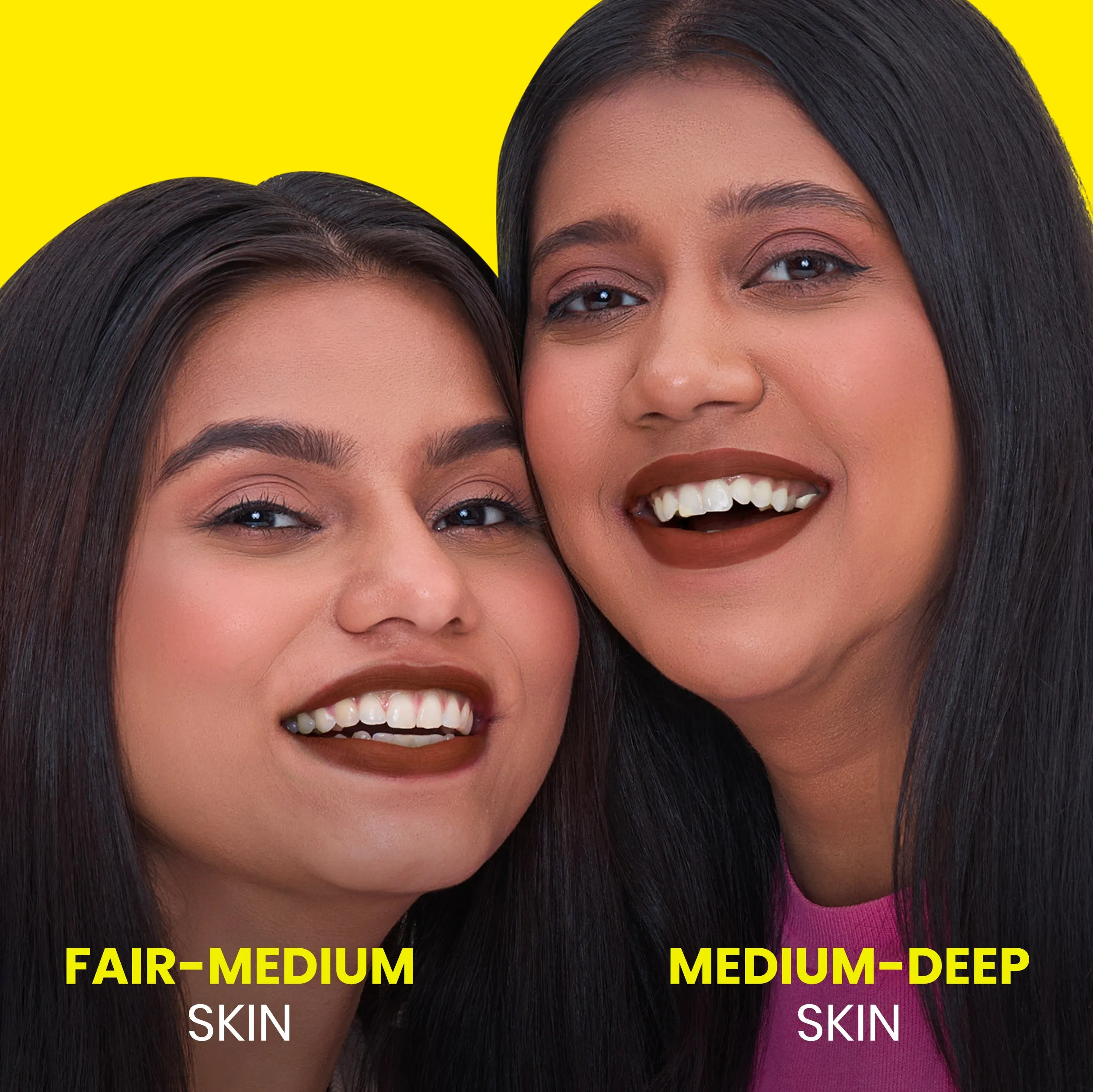 NY Bae Velvet Mousse Liquid Lipstick - Spicy Rust 06 (6.5ml) | Velvet Matte Finish | Transferproof | Smudgeproof | Ultra Light | Smooth | Moisturising Brown Lipstick