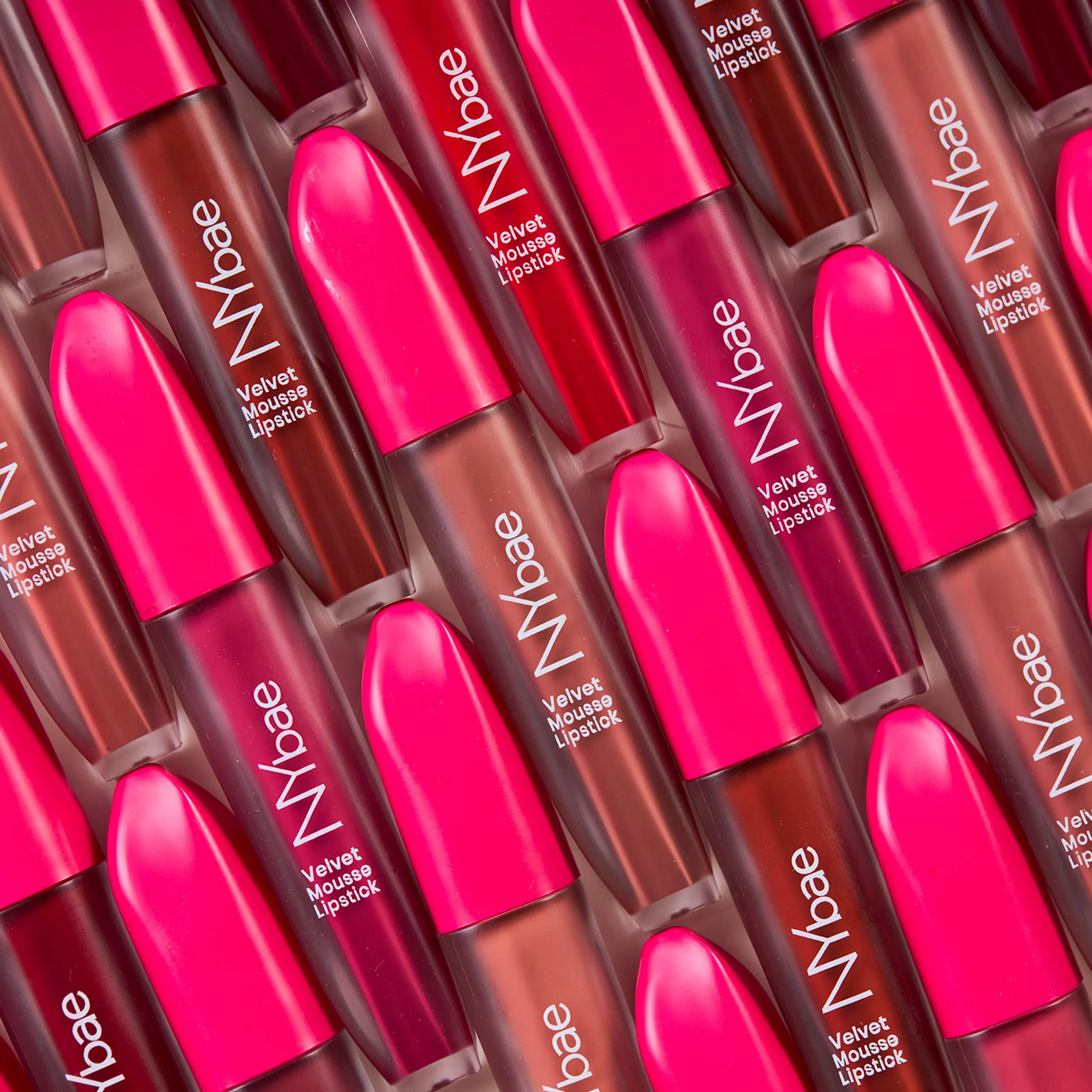NY Bae Velvet Mousse Liquid Lipstick - Spicy Rust 06 (6.5ml) | Velvet Matte Finish | Transferproof | Smudgeproof | Ultra Light | Smooth | Moisturising Brown Lipstick