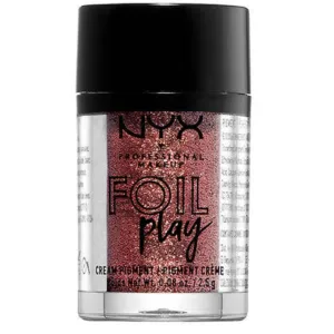 NYX Professional Foil Play Cream Pigment-Red Armor Eye Shadow Red Armor