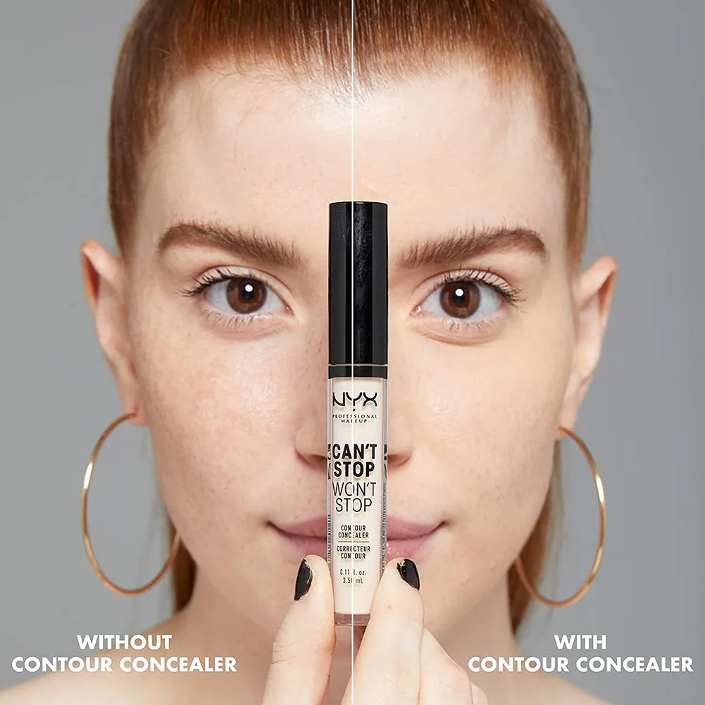 NYX Professional Make Up Can't Stop Won't Stop Contour Concealer Matte Finish
