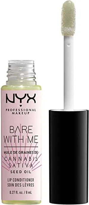 NYX PROFESSIONAL MAKEUP Bare With Me Cannabis Sativa Seed Oil Lip Conditioner Gloss