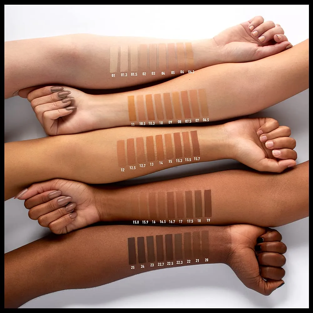 NYX Professional Makeup Can't Stop Won't Stop Foundation, 24h Full Coverage Matte Finish - Mocha, 30 mL