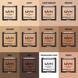 NYX PROFESSIONAL MAKEUP Can't Stop Won't Stop Mattifying Pressed Powder