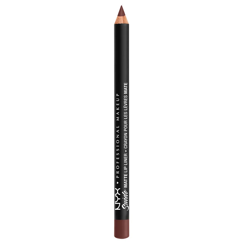 NYX - Suede Matte Lip Liner Cold Brew - 0.035 oz (1 g)
