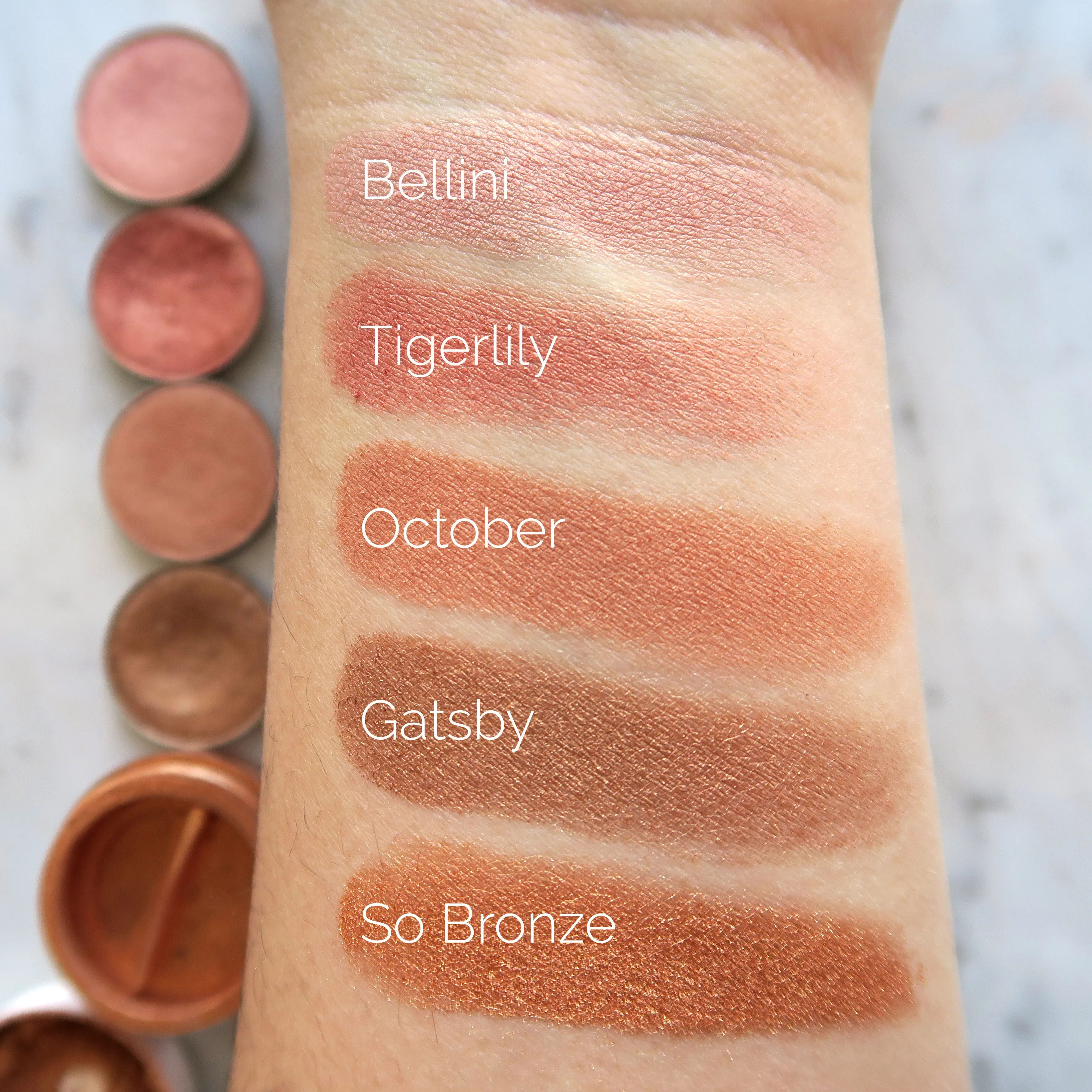 October • Pressed Eyeshadow Pigment
