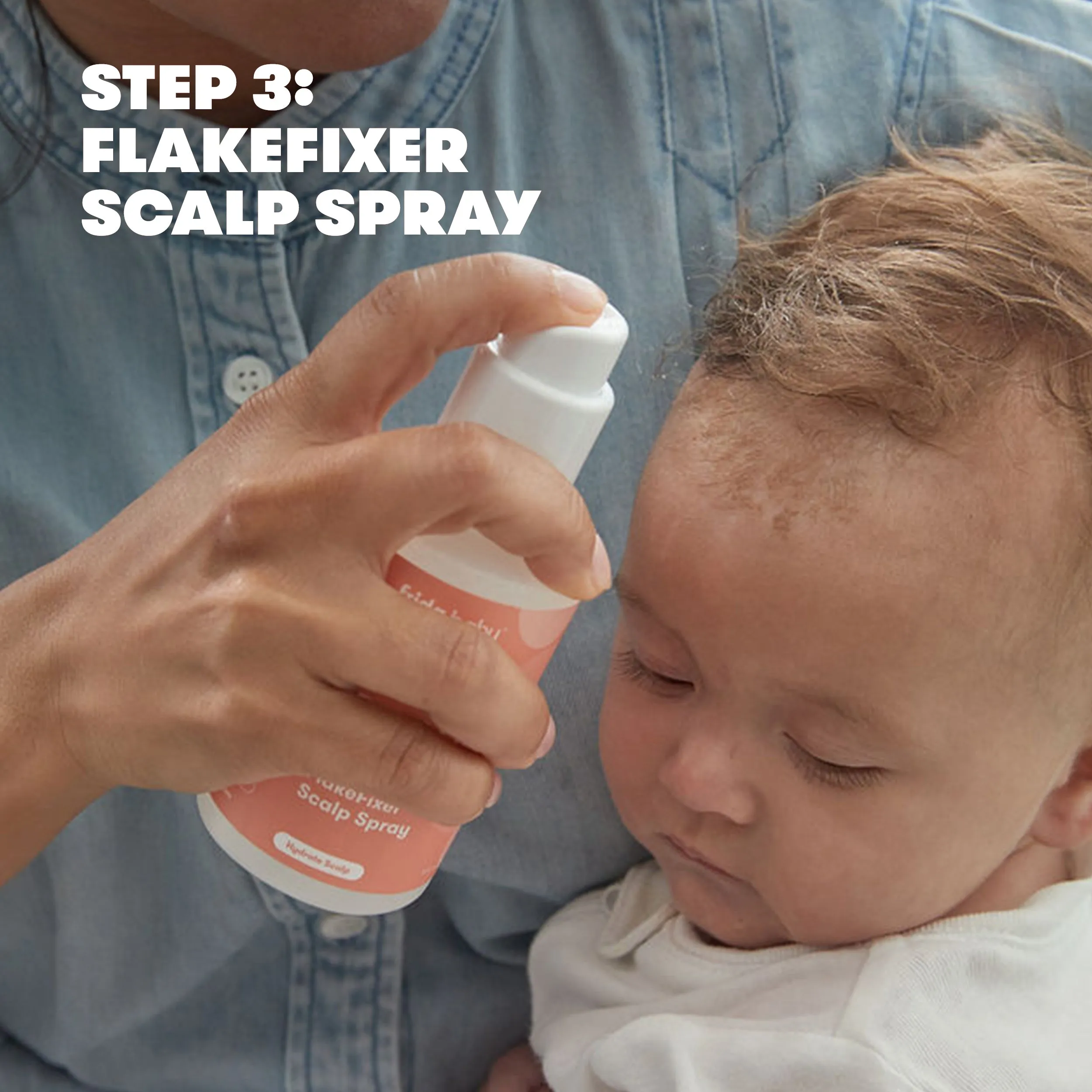 Oh Cr*p! Cradle Cap FlakeFixer Scalp Spray