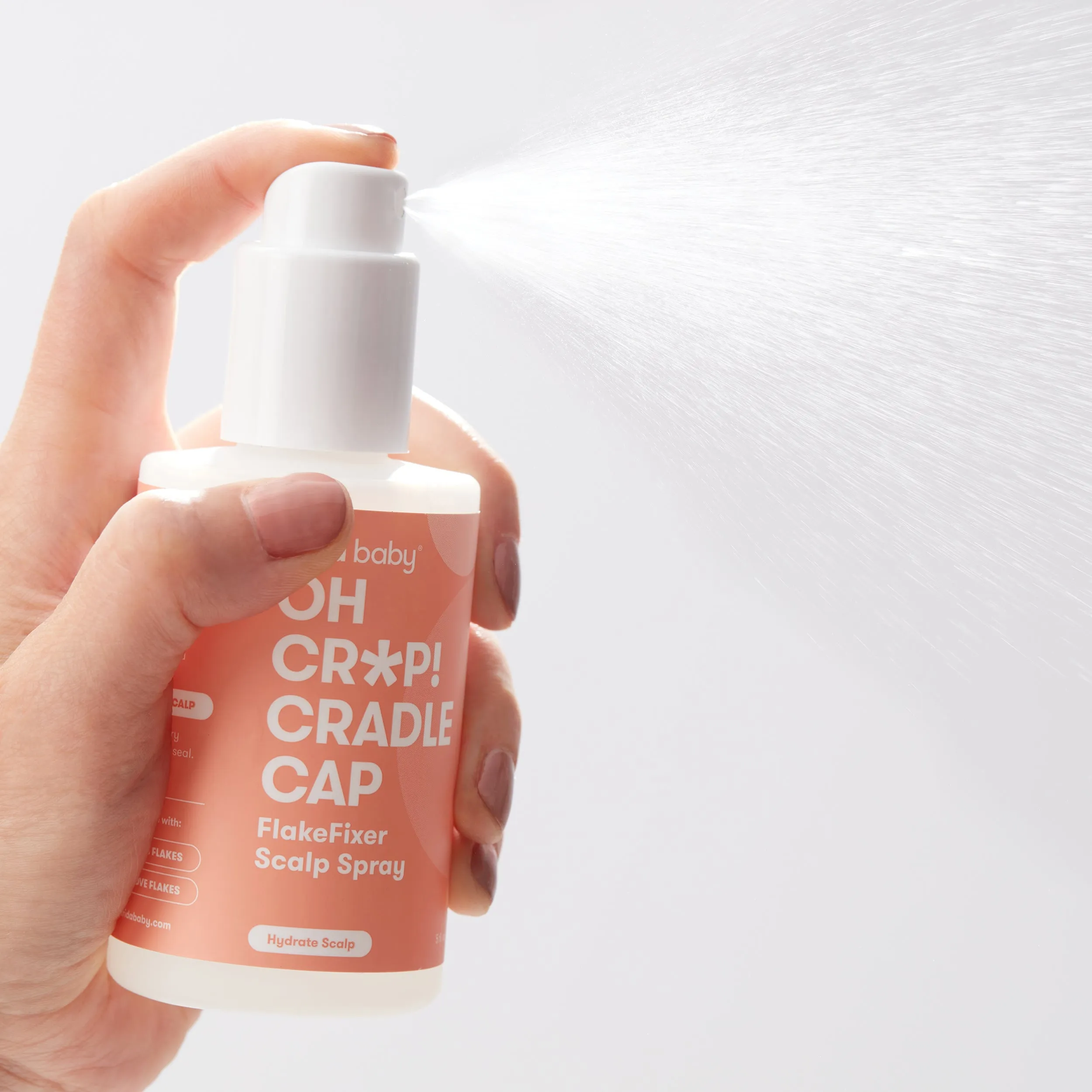 Oh Cr*p! Cradle Cap FlakeFixer Scalp Spray