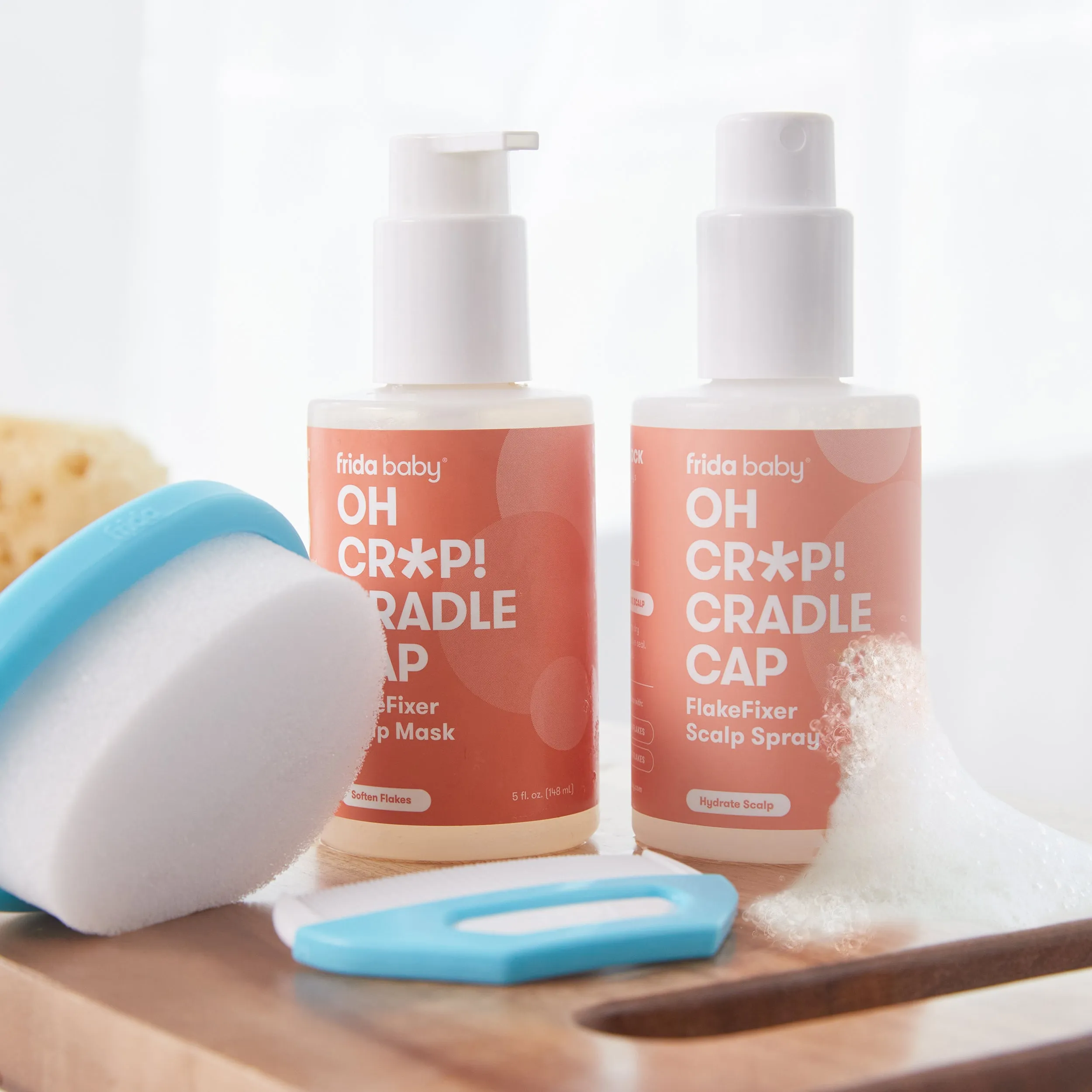 Oh Cr*p! Cradle Cap FlakeFixer Scalp Spray