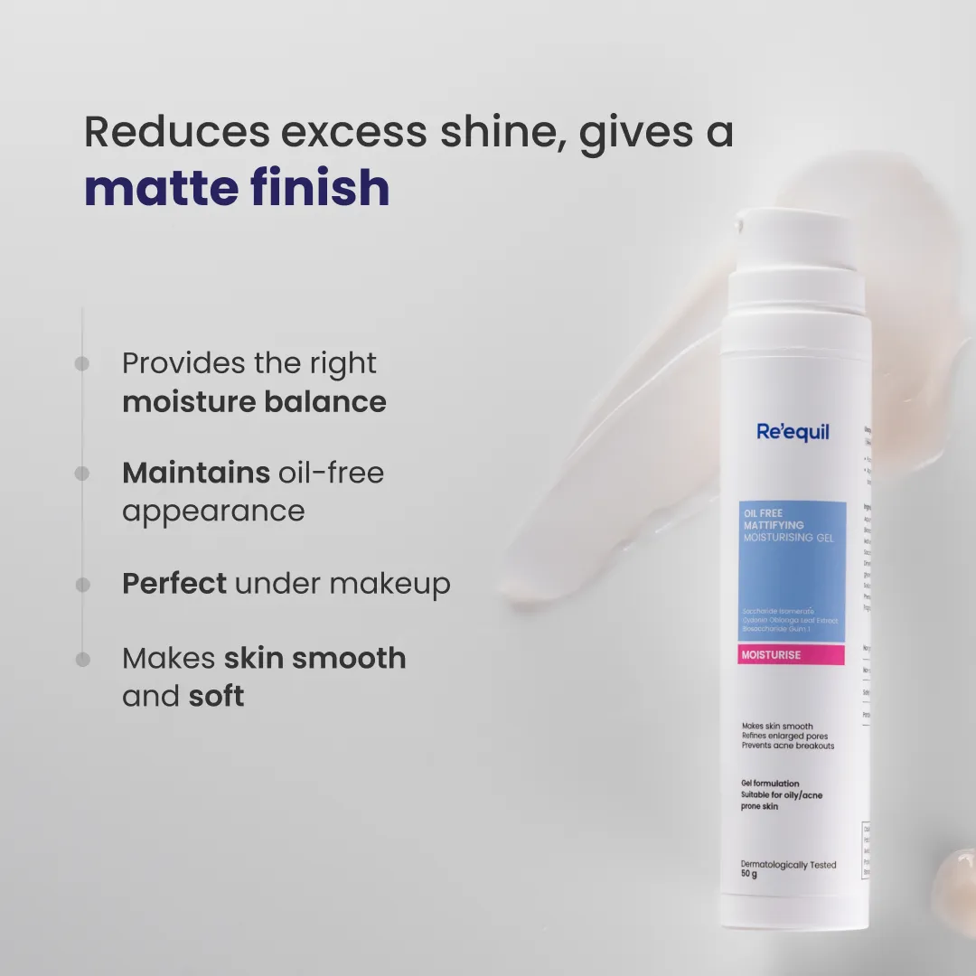 Oil Free Mattifying Moisturising Gel