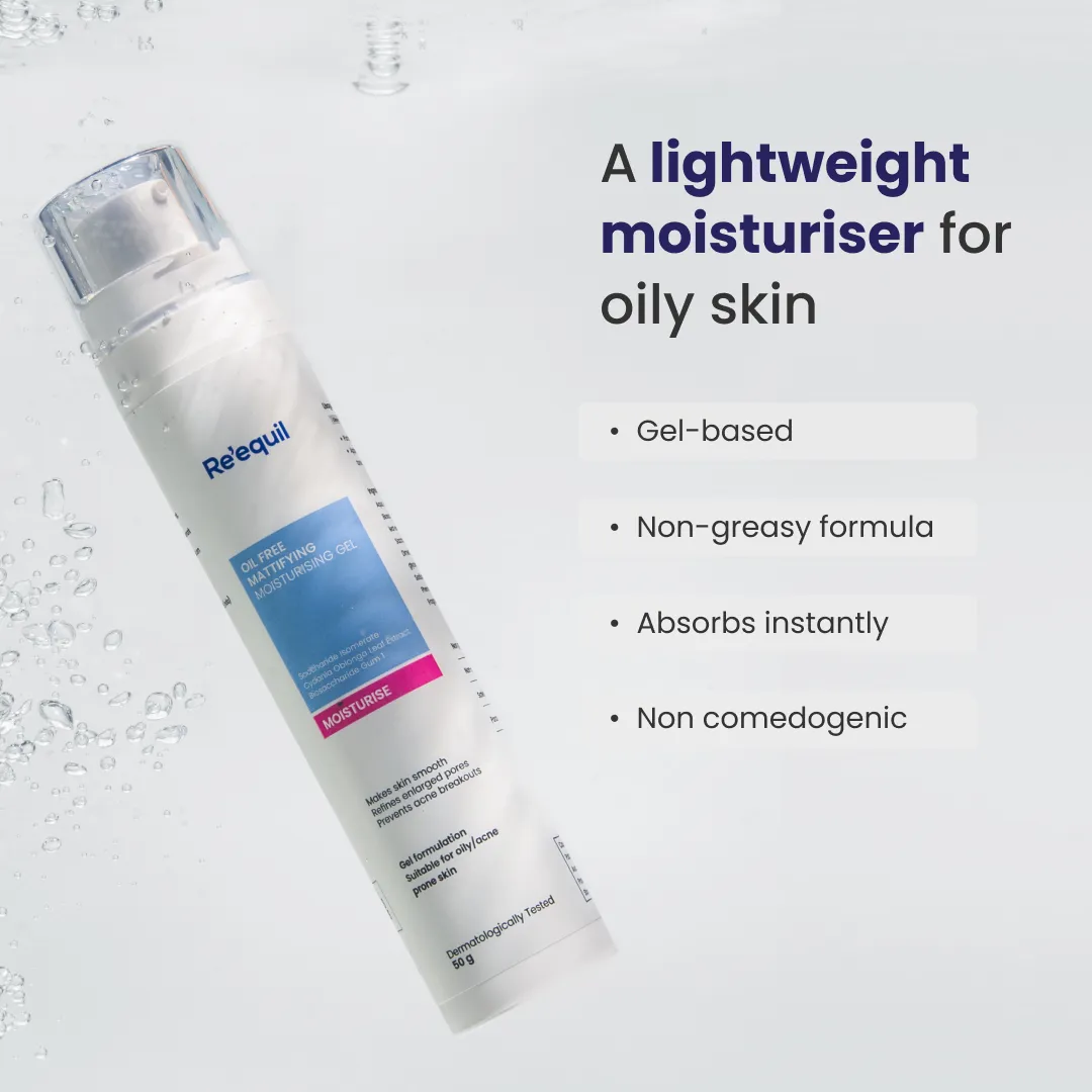 Oil Free Mattifying Moisturising Gel
