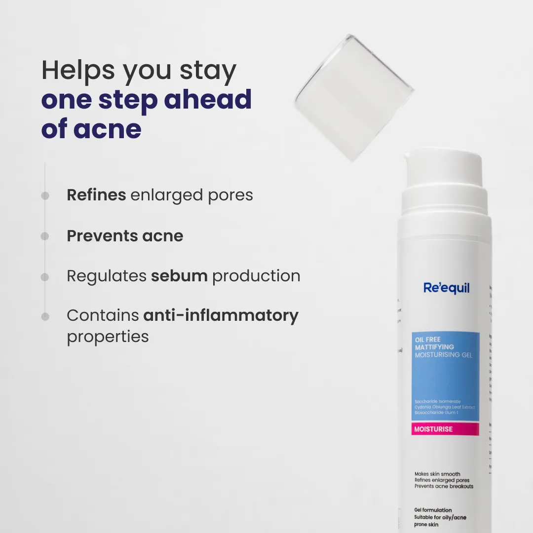 Oil Free Mattifying Moisturising Gel
