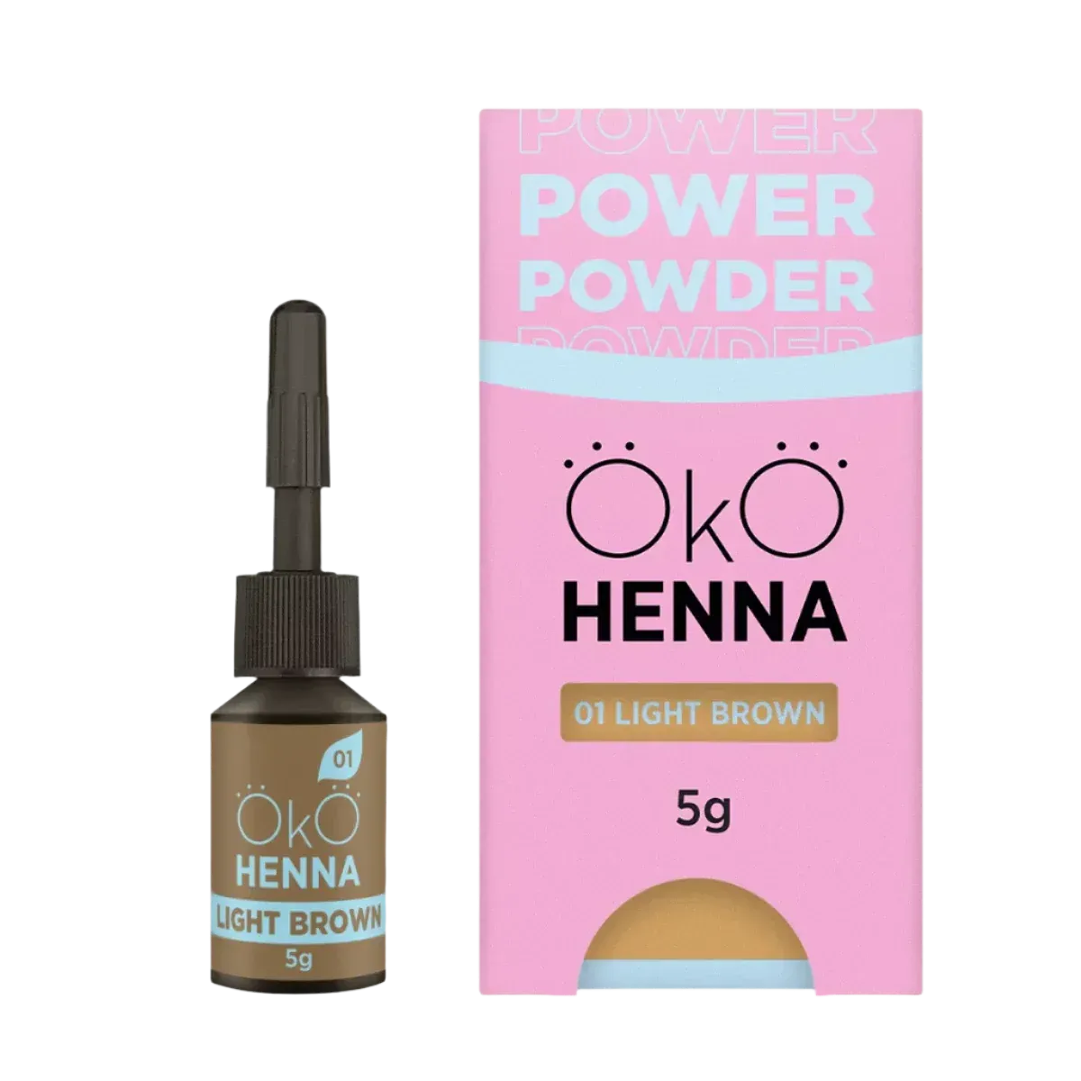 OkO - Power Powder Henna, 5g - Choose Your Colour