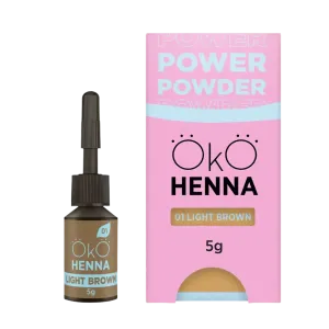 OkO - Power Powder Henna, 5g - Choose Your Colour