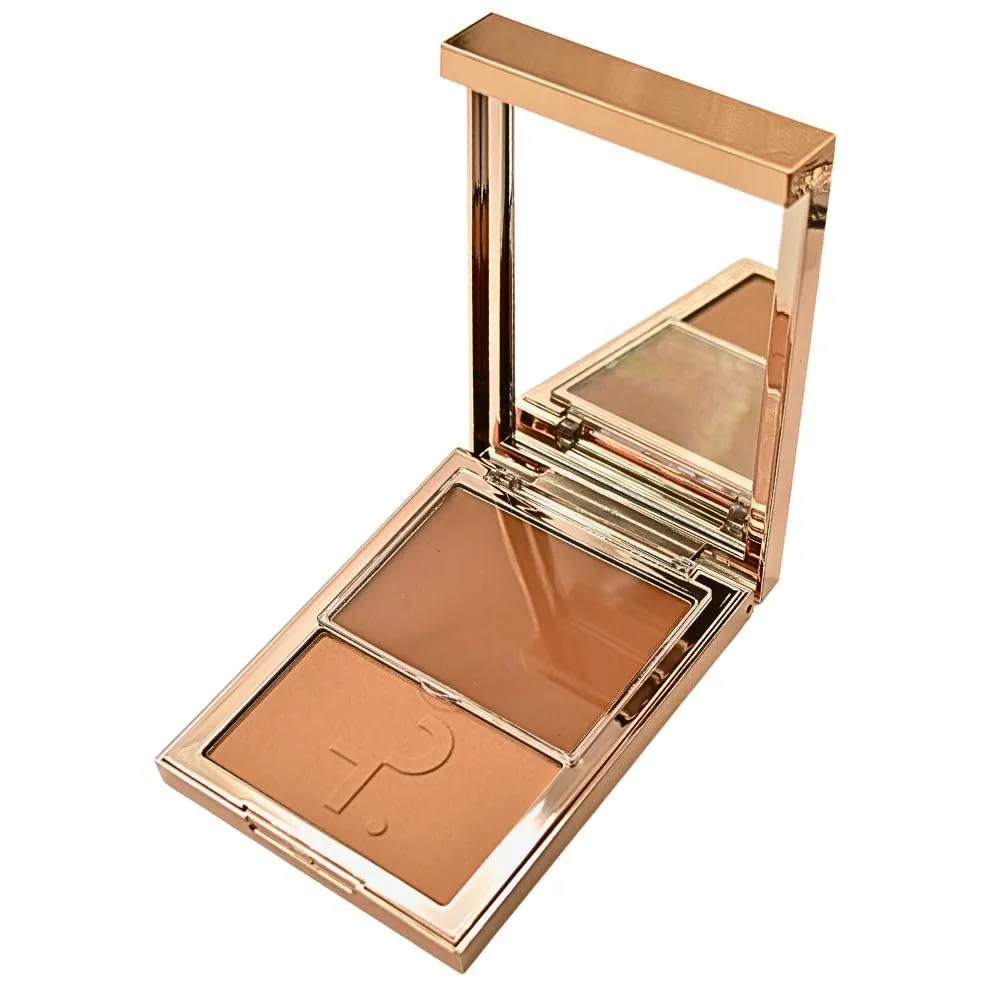 PATRICK TA Major Skin Crme Foundation and Finishing Powder Duo - Medium 4 - Golden Warm