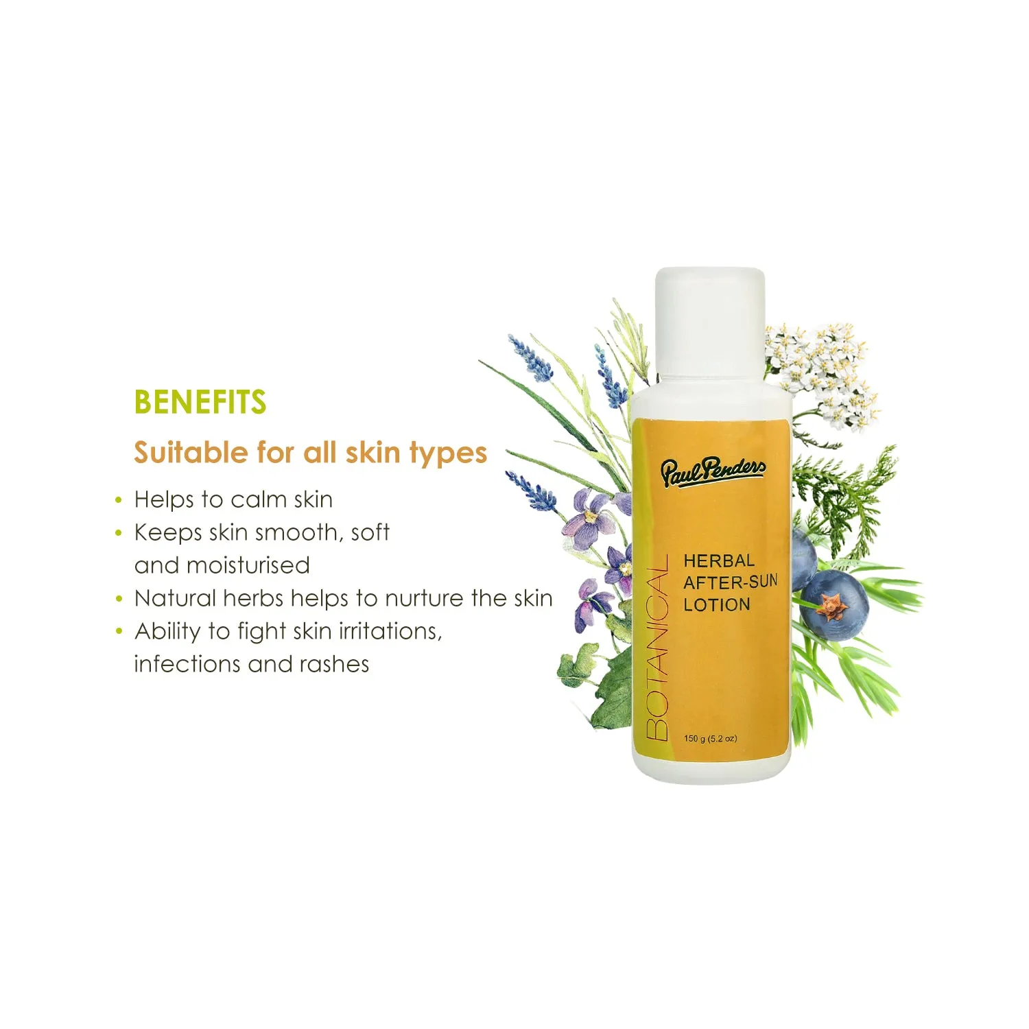 Paul Penders Herbal After-Sun Lotion 150ml