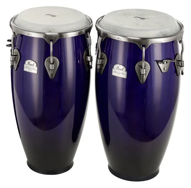 Pearl Primero Pro Conga Set – Thai Oak - Midnight Fade Finish