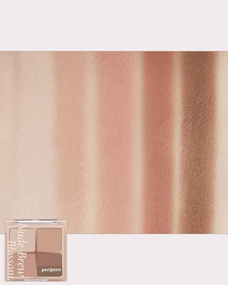 PERIPERA Ink Pocket Shadow Palette 07 Nude Brew Blossom شدو بالت