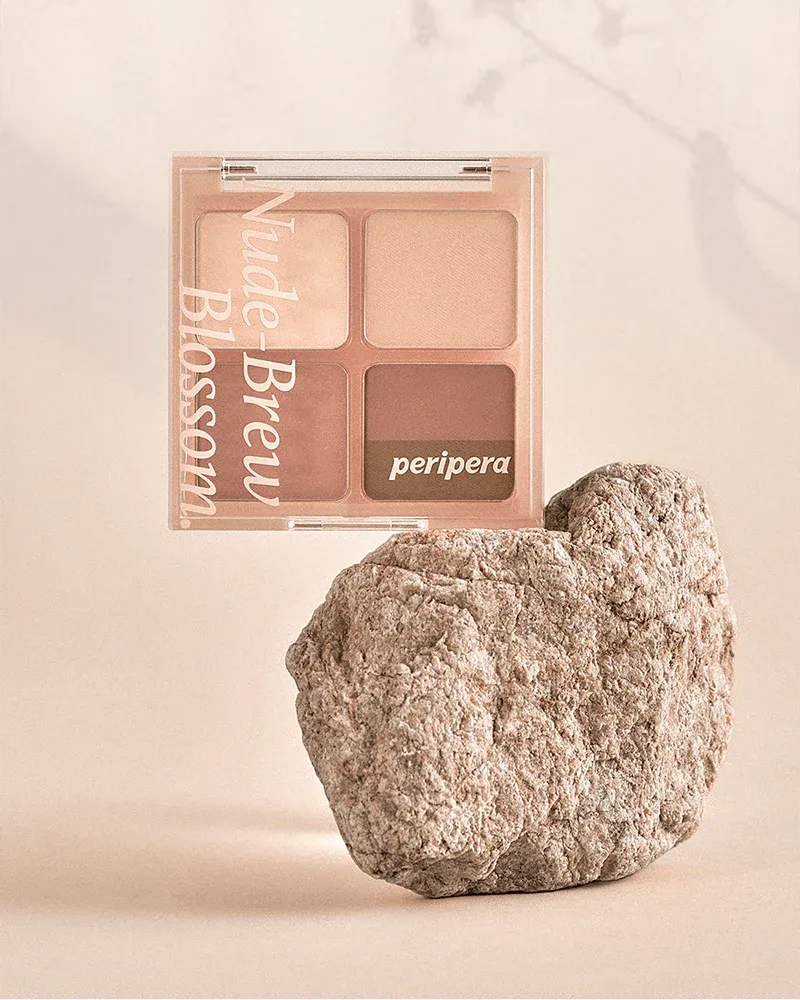 PERIPERA Ink Pocket Shadow Palette 07 Nude Brew Blossom شدو بالت