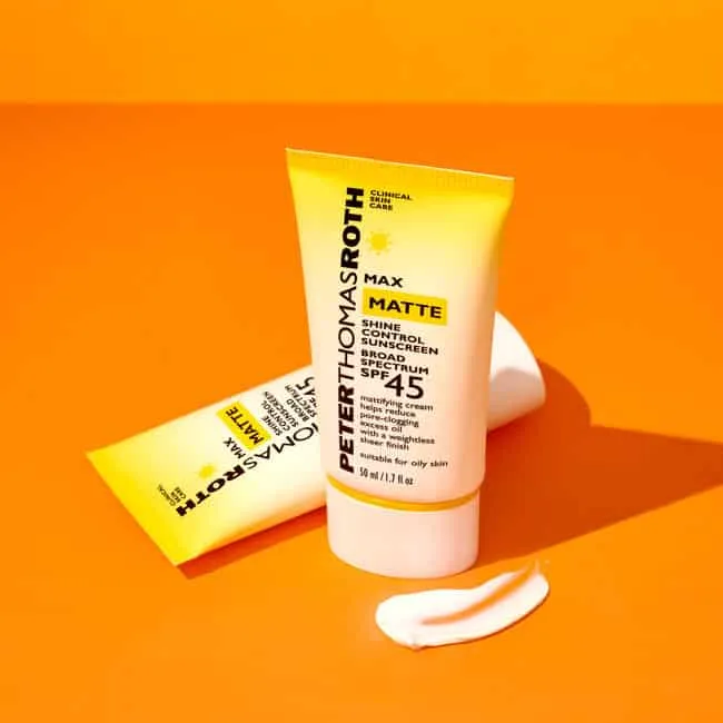 Peter Thomas Roth Max Matte Shine Control Sunscreen Broad Spectrum SPF 45